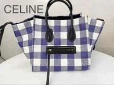 Celine — Celine Model Luggage Phantom Check Pattern Limited Edition Vhtf P — Handbag — resale