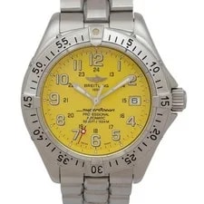 Breitling — Breitling Superocean A17045 Steel Box Warranty Included — Watch — resale