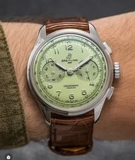 Breitling — Breitling Premier B09 Chronograph Pistachio Dial 40mm AB0930D31L1P1 — Watch — resale