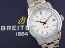 Breitling — Breitling TOP Time B31 Date 2025 Model AB3113281A1A1 Automatic White — Watch — resale