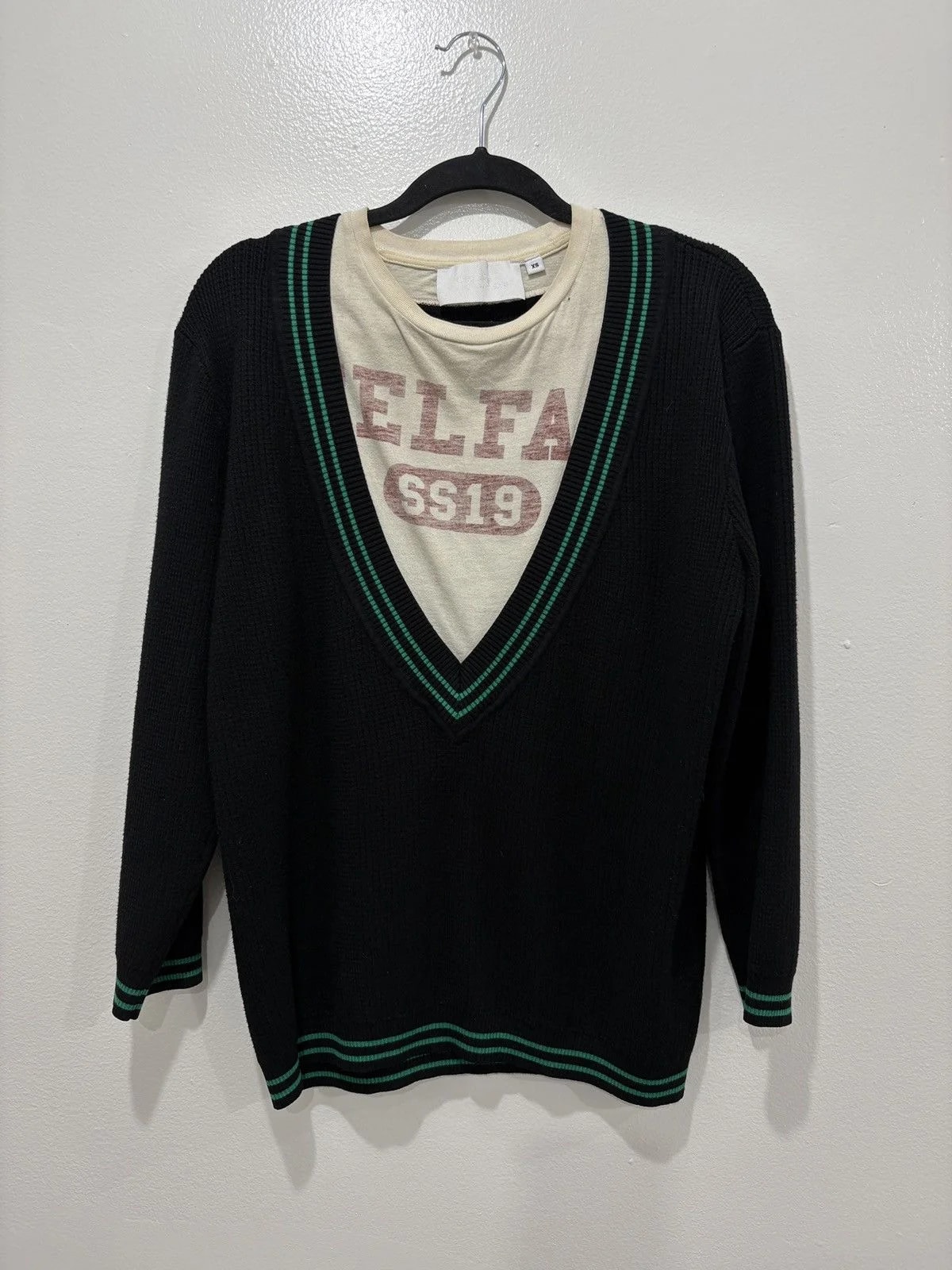 Telfar — Telfar Archive Runway Longsleeve Sweater — streetwear — resale