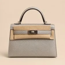 Hermès — Hermès Kelly Sellier 20 | Metallic With Palladium — Handbag — resale