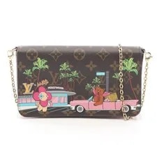 Louis Vuitton — Louis Vuitton Pochette Felicie Vivienne Chain #RC2443 — Handbag — resale