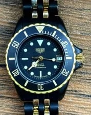 Tag Heuer — Tag Heuer 980038 Professional Black Dial Tested Quartz — Watch — resale