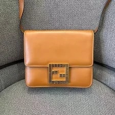 Fendi — Fendi Fab Smooth Crossbody Auth — Handbag — resale