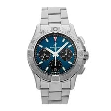 Breitling — Breitling Avenger B01 Chronograph Steel Auto 42mm Blue Bracelet AB0146101C1A1 — Watch — resale