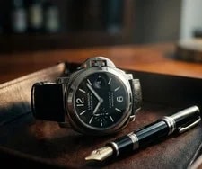 Panerai — Panerai Luminor PAM00104 $7,700 Msrp Freshly Serviced (Discontinued ) — Watch — resale