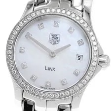Tag Heuer — TAG Heuer WJF1417 Mini Link Diamond Bezel 11P Quartz Good Condition 83243 — Watch — resale