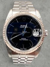 Tudor — Tudor Prince Date 34MM Ref. 74034 Black Dial — Watch — resale