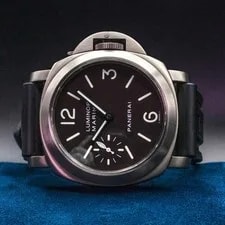 Panerai — Panerai Luminor Marina PAM00061 44mm Titanium Brown Dial Manual 2001 — Watch — resale