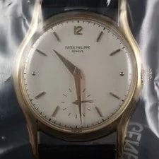 Patek Philippe — Patek Philippe 2406J – 18K YG – Cal 12-120 – Late 40’s – Sealed – Serviced - Box — Watch — resale