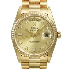 Rolex — Rolex Day-Date 18238 Gold Case Size 36mm X 36mm — Watch — resale