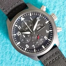 IWC — IWC Pilot Chronograph Top Gun IW389101 44.5MM Automatic Ceramic Factory — Watch — resale