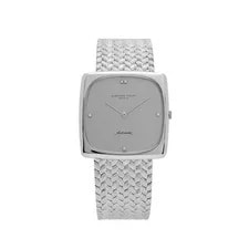 Audemars Piguet — Audemars Piguet Jumbo Square White Gold Silver Diamond Dial — Watch — resale