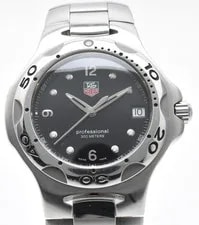 Tag Heuer — 【 Box】Tag Heuer WL1112-0 Kirium Quartz Black Dial Round Japan — Watch — resale