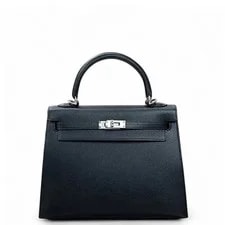 Noir — Hermes Kelly 25 89 Epsom (zz070926c0r) — Handbag — resale