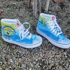 Vans — Size 5.5 - Vans SpongeBob SquarePants X Sk8- 38 DX High Imaginaaation — Sneaker — resale