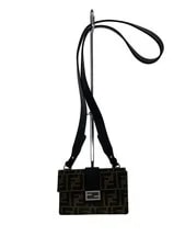 Fendi — Fendi Baguette Slim Pattern All Over Pat — Handbag — resale