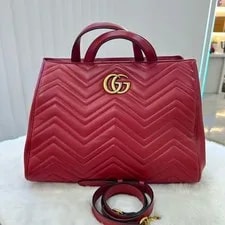 Gucci — Gucci GG Marmont Large Matelassé / Crossbody — Handbag — resale