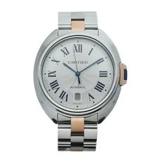 Cartier — Cartier Clé de 3850 40 Mm 18k Rose Gold Steel Automatic — Watch — resale