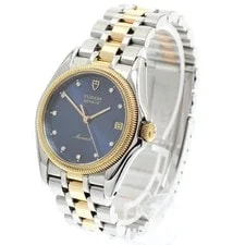 Tudor — Tudor Monte Carlo 15733 32mm SS Navy Dial Quartz Date #C12910 — Watch — resale