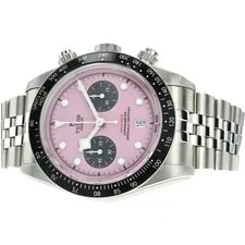 Tudor — Tudor Black Bay Flamingo Pink Dial Chronograph Stainless Steel M79360N-0019 — Watch — resale