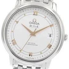 Omega — Omega de Ville Prestige 424.10.37.20.02.002 Coaxial Automatic Silver — Watch — resale