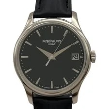 Patek Philippe — Patek Philippe Calatrava 5227G-010 Black White Gold Automatic #OK065 — Watch — resale