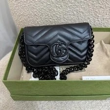 Gucci — Gucci GG Marmont Belt ' - Excellent #192EYSM — Handbag — resale