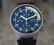 IWC — IWC Aquatimer Black - IW371918 — Watch — resale