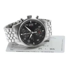 IWC — IWC Pilot's Spitfire IW387804 43mm SS Gray Dial Automatic #C3287 — Watch — resale