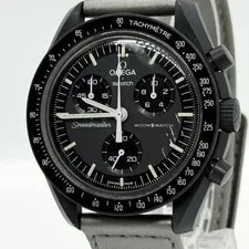 Omega — Omega Mission To Mercury Swatch Moonswatch SO33A100 Gray QZ — Watch — resale