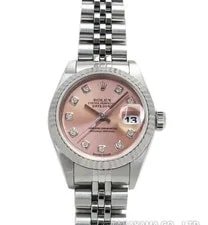 Rolex — Rolex Datejust 79174G Pink 26mm Automatic Diamond — Watch — resale