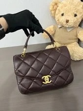 Chanel — Chanel 23A Medium Top Handle Crossbody Flap Duty Paid — Handbag — resale