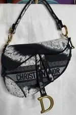 Dior — Christian Dior Bag Embroidery — Handbag — resale