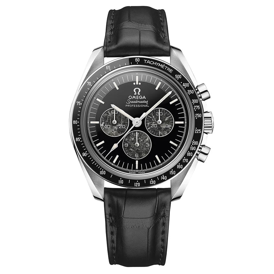 Worldofluxuryus — Omega Speedmaster Heritage Calibre Chronograph Platinum — Watch — resale