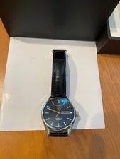 Tag Heuer — TAG Heuer Carrera Calibre 5 Automatic Black Dial Leather WAR201C-1 — Watch — resale