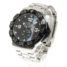 Tag Heuer — TAG Heuer Formula 1 WAH1013 43mm SS Black Dial Quartz Date Small Second #C458 — Watch — resale