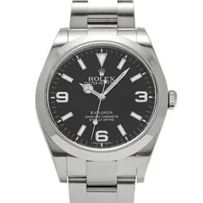 Rolex — Rolex Explorer 214270 39mm Stainless Steel Black #WW1456 — Watch — resale
