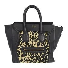 Celine — Celine Leopard Luggage U-CE-1011 — Handbag — resale