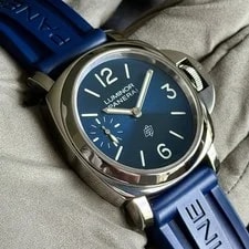 Panerai — Panerai Luminor “Blu Mare” 44mm PAM01085 Blue Dial Full Set Excellent Condition — Watch — resale