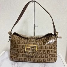 Fendi — Fendi Mamma Bucket Pattern Enamel X — Handbag — resale