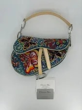 Dior — Dior Butterfly Saddlebag 2002 Fashion Accessories Collection a32 — Handbag — resale