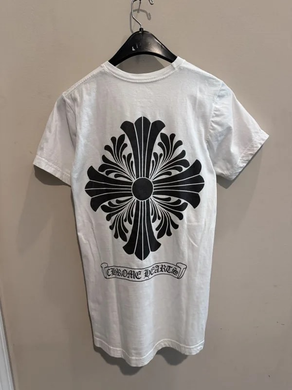 Chrome Hearts — Hearts Big Cross Pocket Tee — streetwear — resale