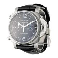 Panerai — Panerai Luminor Chronograph 44mm Black Dial (PAM01109) — Watch — resale