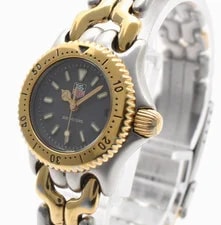 Tag Heuer — TAG Heuer Professional S95.208M Gray Dial Gold Silver — Watch — resale
