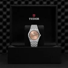 Tudor — Tudor Royal 38mm Diamond M28500-0009 38mm Steel Salmon — Watch — resale