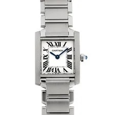 Cartier — Cartier Tank W51008Q3 ( 2384) 18mm Stainless Steel Silver #WW3712 — Watch — resale