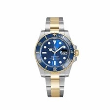 Rolex — Rolex Submariner Date 126613LB 'Bluesy' Stainless Steel Yellow Gold Blue Dial — Watch — resale