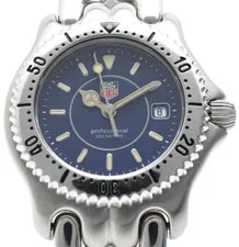 TAG Heuer — 【Near 】Tag Heuer WG131A Professional 2000 Blue Dial Quartz Japan — Watch — resale